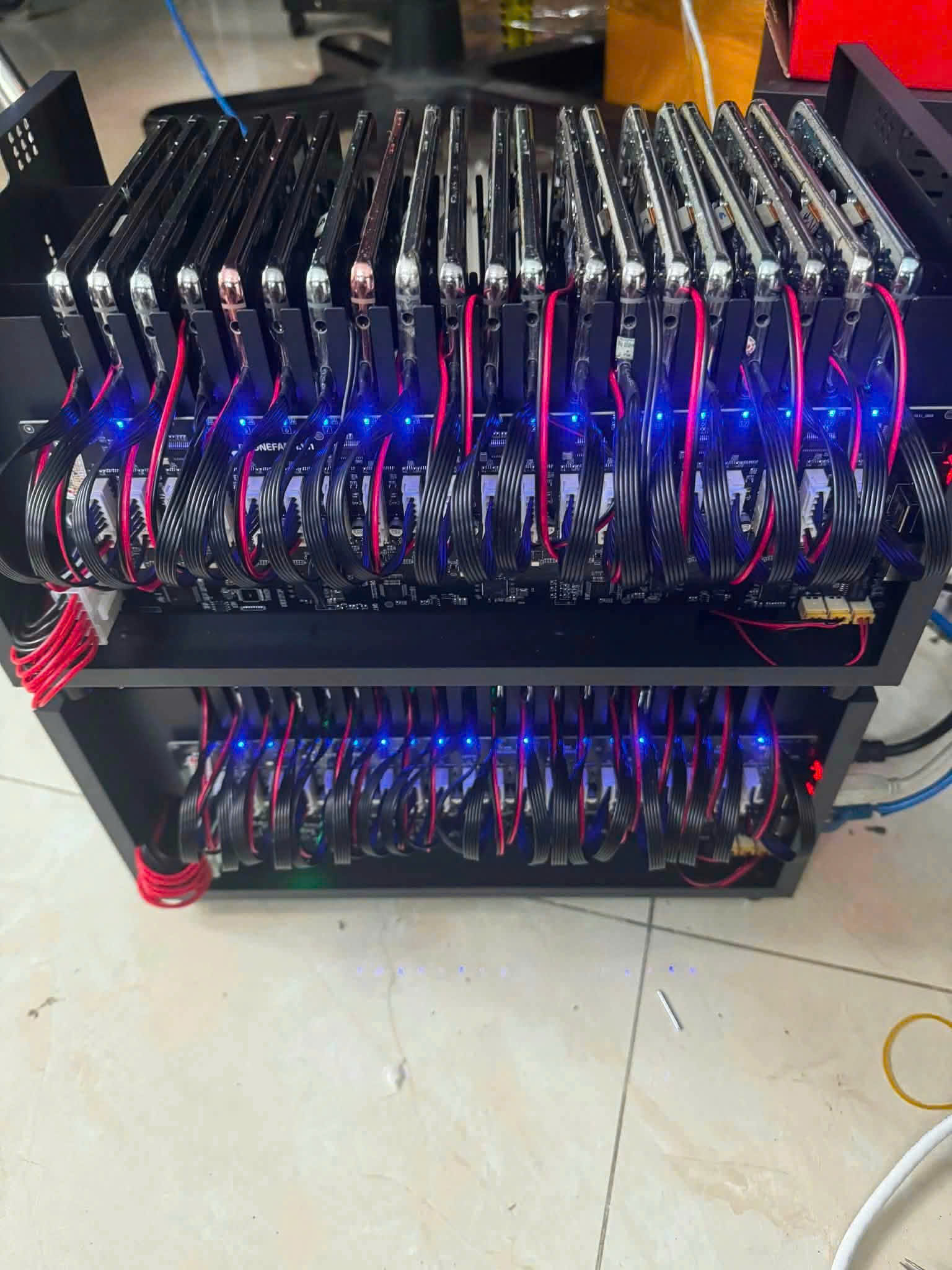 Setup 5 Box Phone Farm tại Times City Hà Nội 