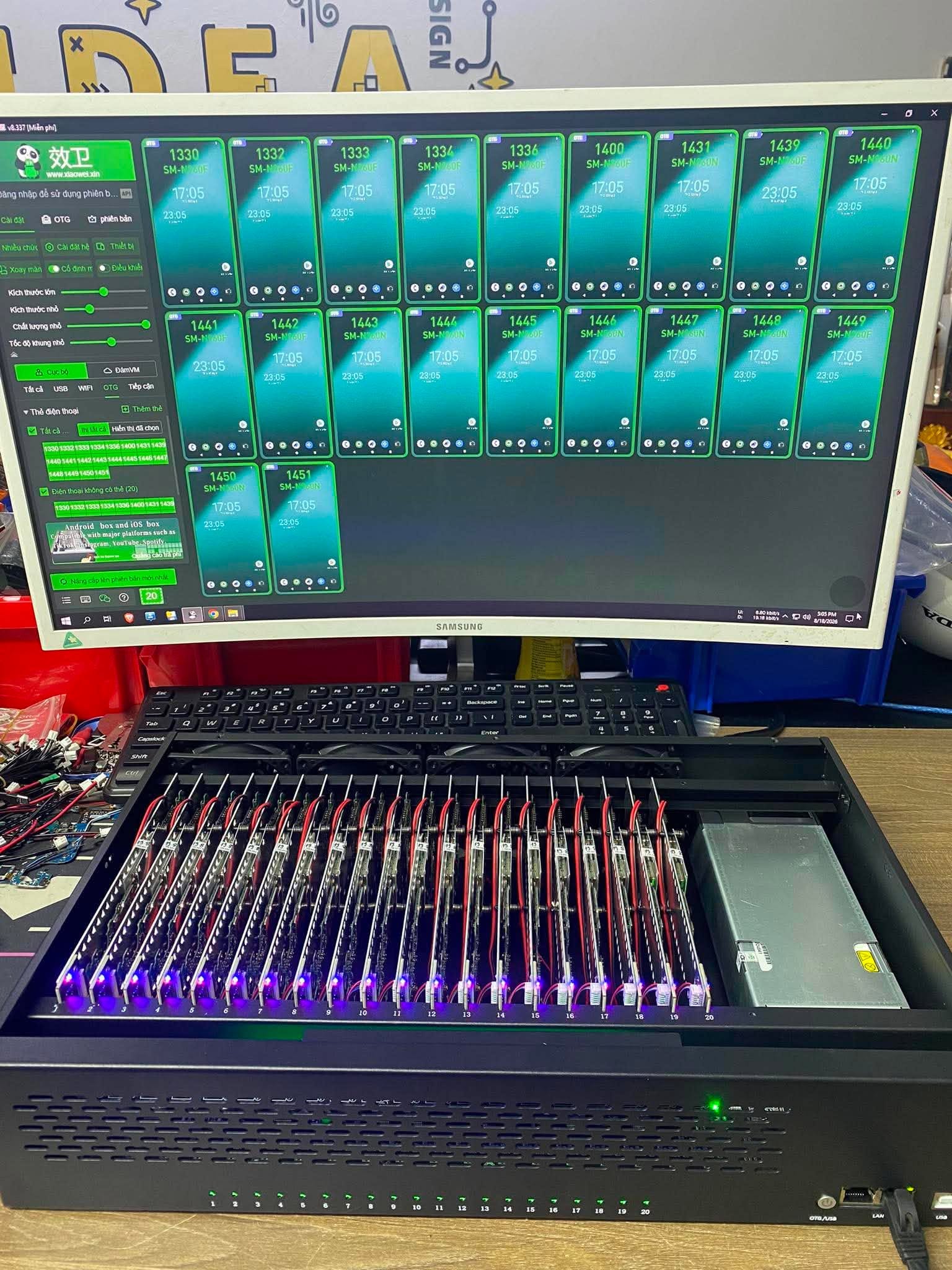Mua Box Phone Farm tại Thái Bình 0345567013