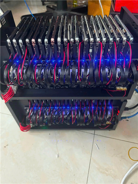 Ảnh Setup 5 Box Phone Farm tại Times City Hà Nội 