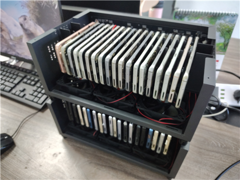 Ảnh Box Phone Farm Tại Vinhomes Grand Park, tp HCM